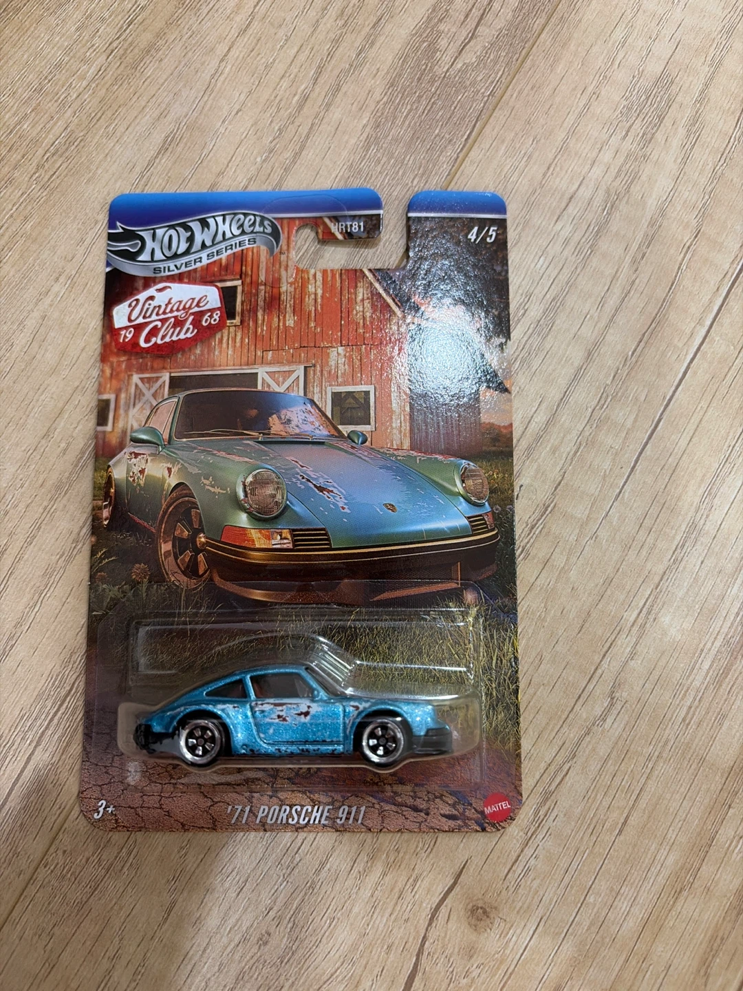 Hot Wheels 71 Porsche 911 Silver Series