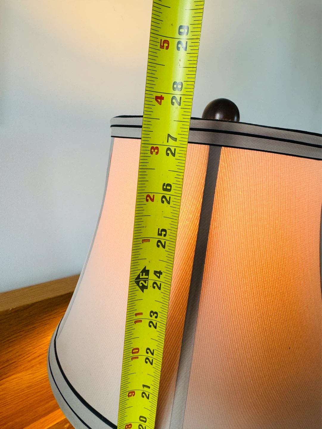 Two Table Lamps with Cream Shade - photo 4