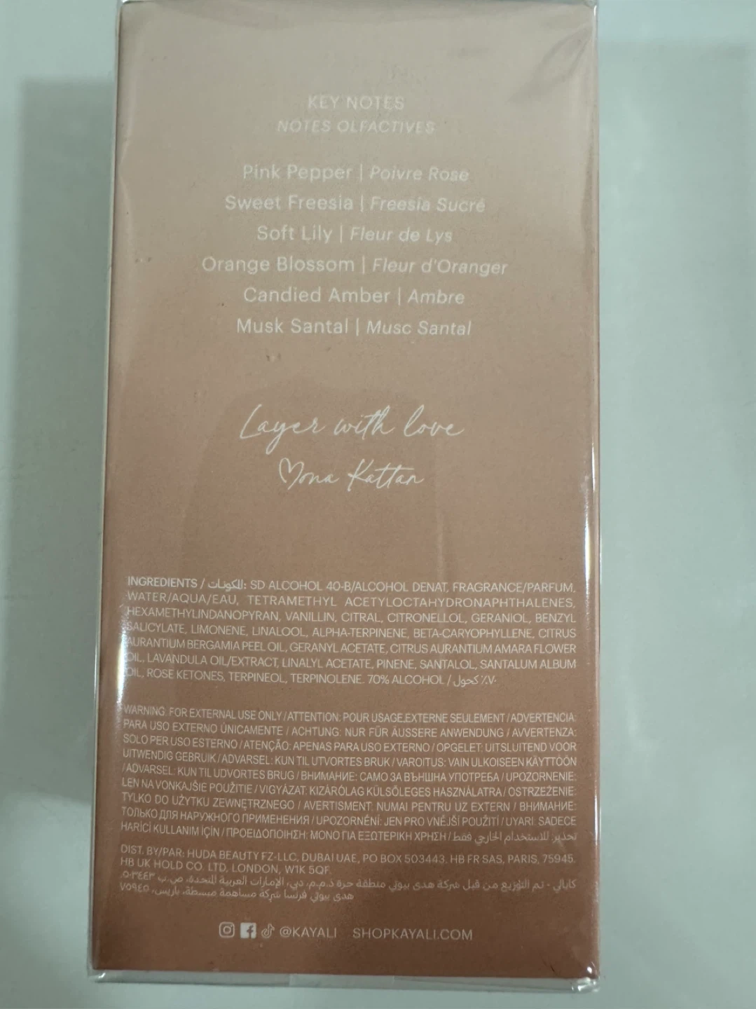 Kayali Freedom Musk Santal 34 Eau de Parfum 50 ML / 1.7 FL. OZ. - photo 2