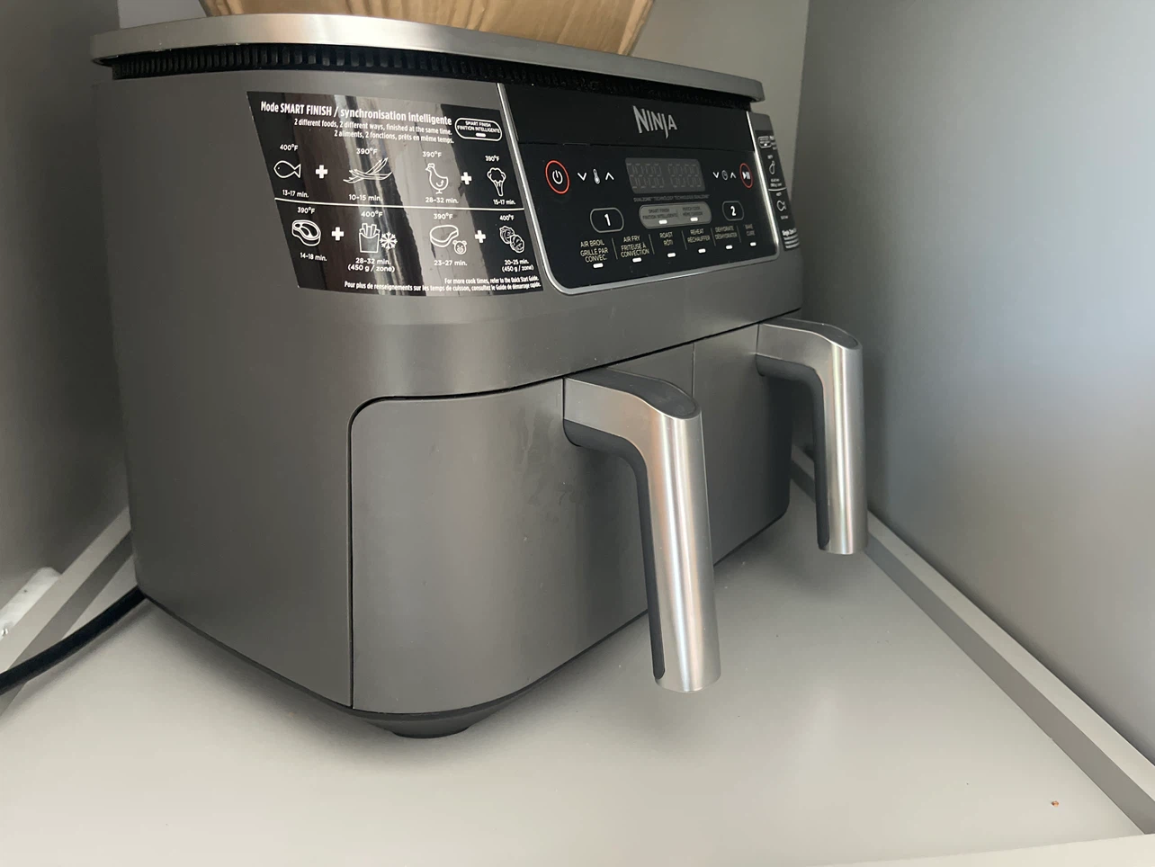Ninja Airfryer Dual compartment - photo 2