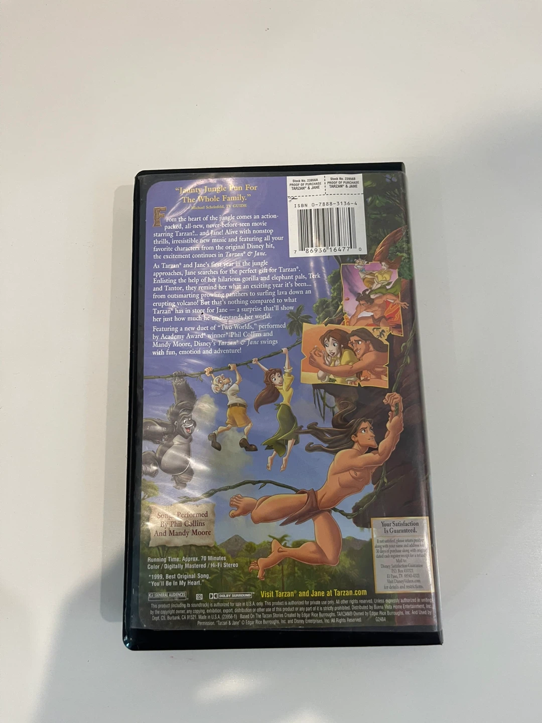 Disney's Tarzan & Jane VHS - photo 2