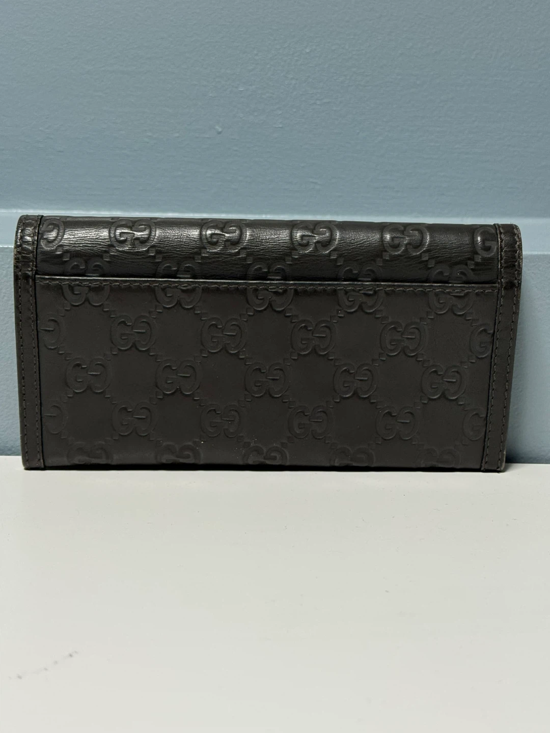 Gucci Embossed GG Continental Flap Wallet - photo 2