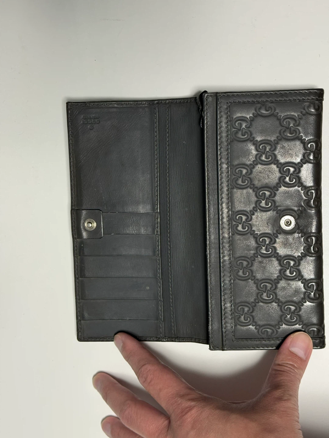 Gucci Embossed GG Continental Flap Wallet - photo 5