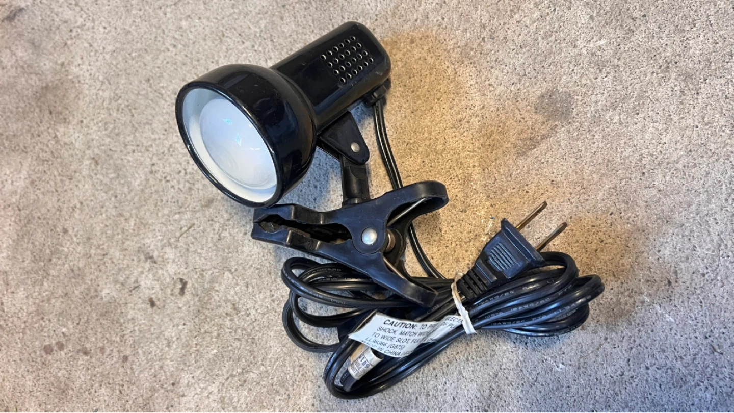 Black Clamp Desk Lamp - photo 2