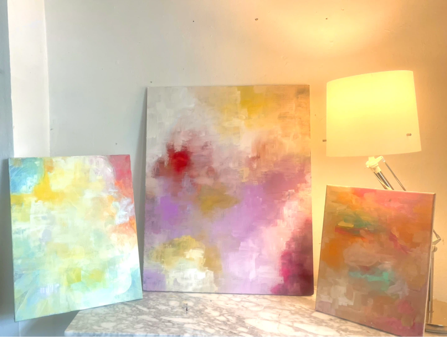 Abstract Canvas Painting Set - photo 2
