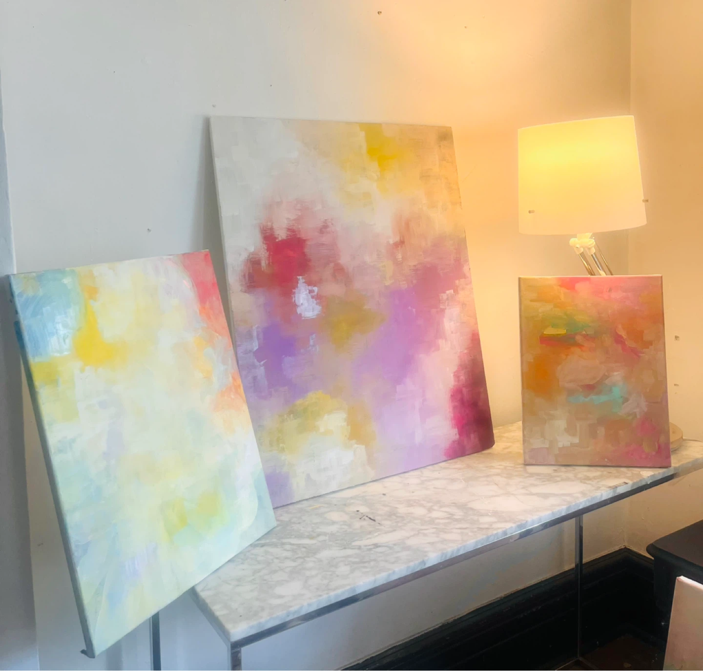 Abstract Canvas Painting Set