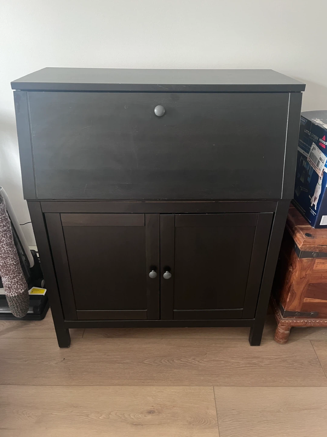 Multi Purpose Brown Wood Cabinet