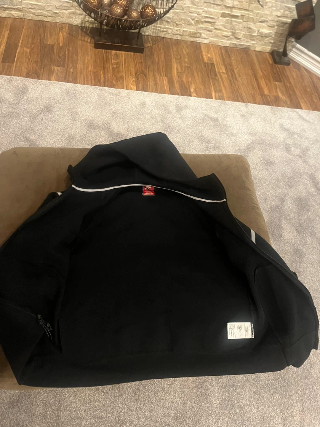 Reflective Nike Tech Fleece Full Zip Hoodie - photo 2