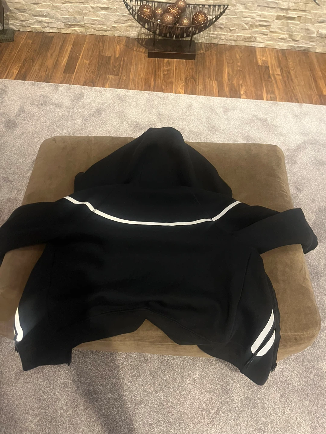 Reflective Nike Tech Fleece Full Zip Hoodie - photo 4