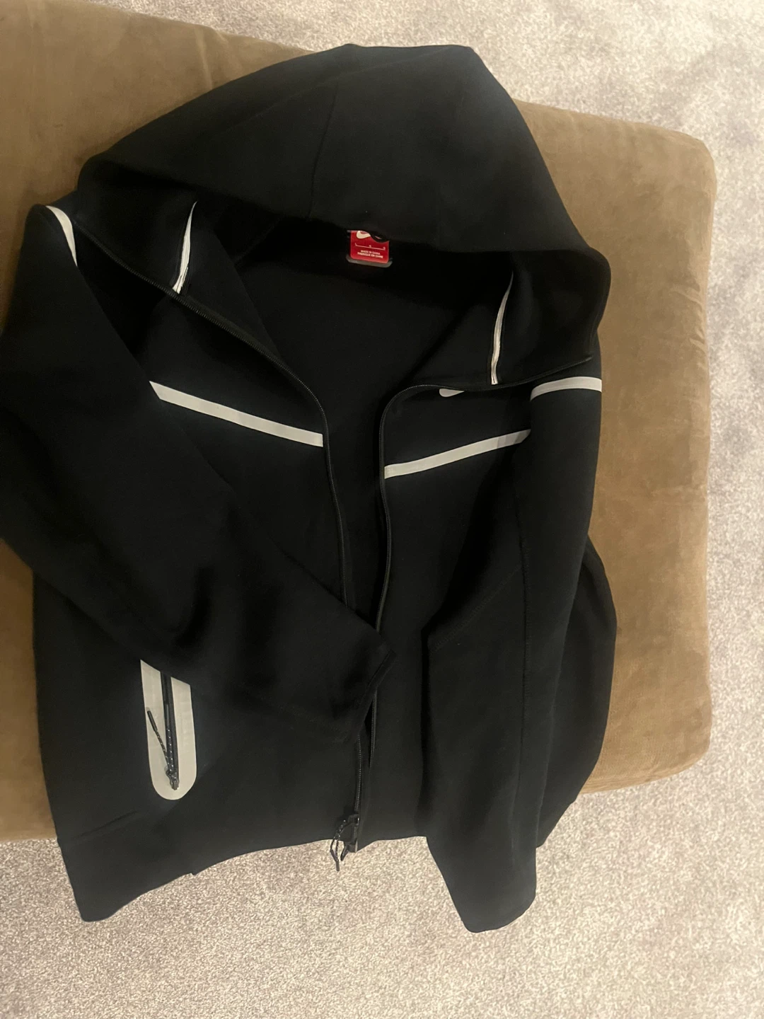 Reflective Nike Tech Fleece Full Zip Hoodie - photo 5