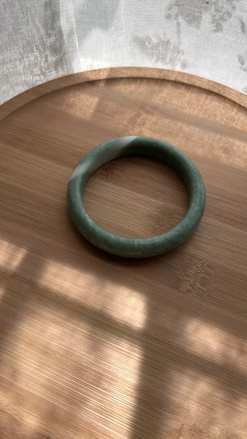 Jade Bangle Bracelet - photo 3