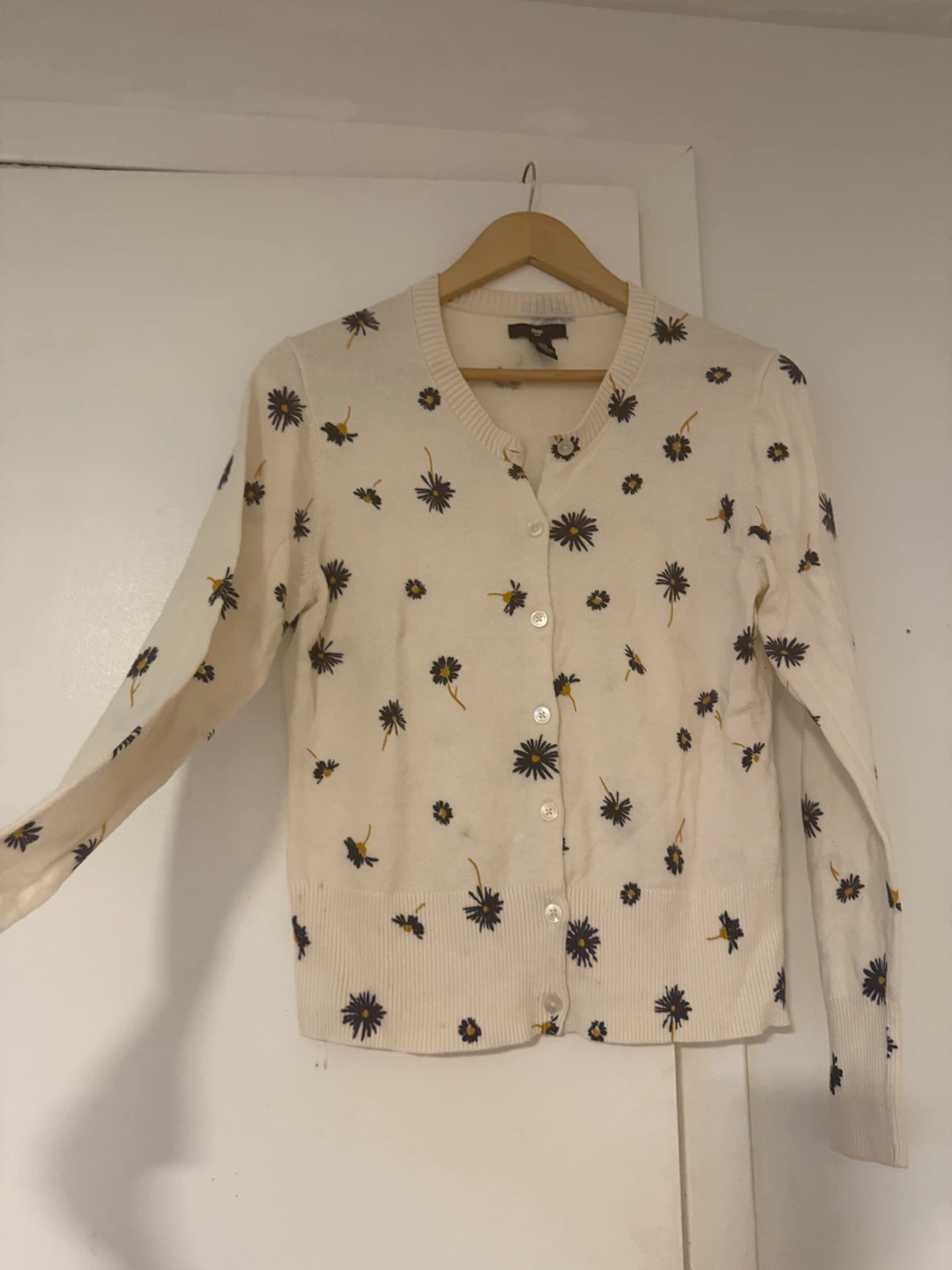 Gap Cream Floral Cardigan - photo 2