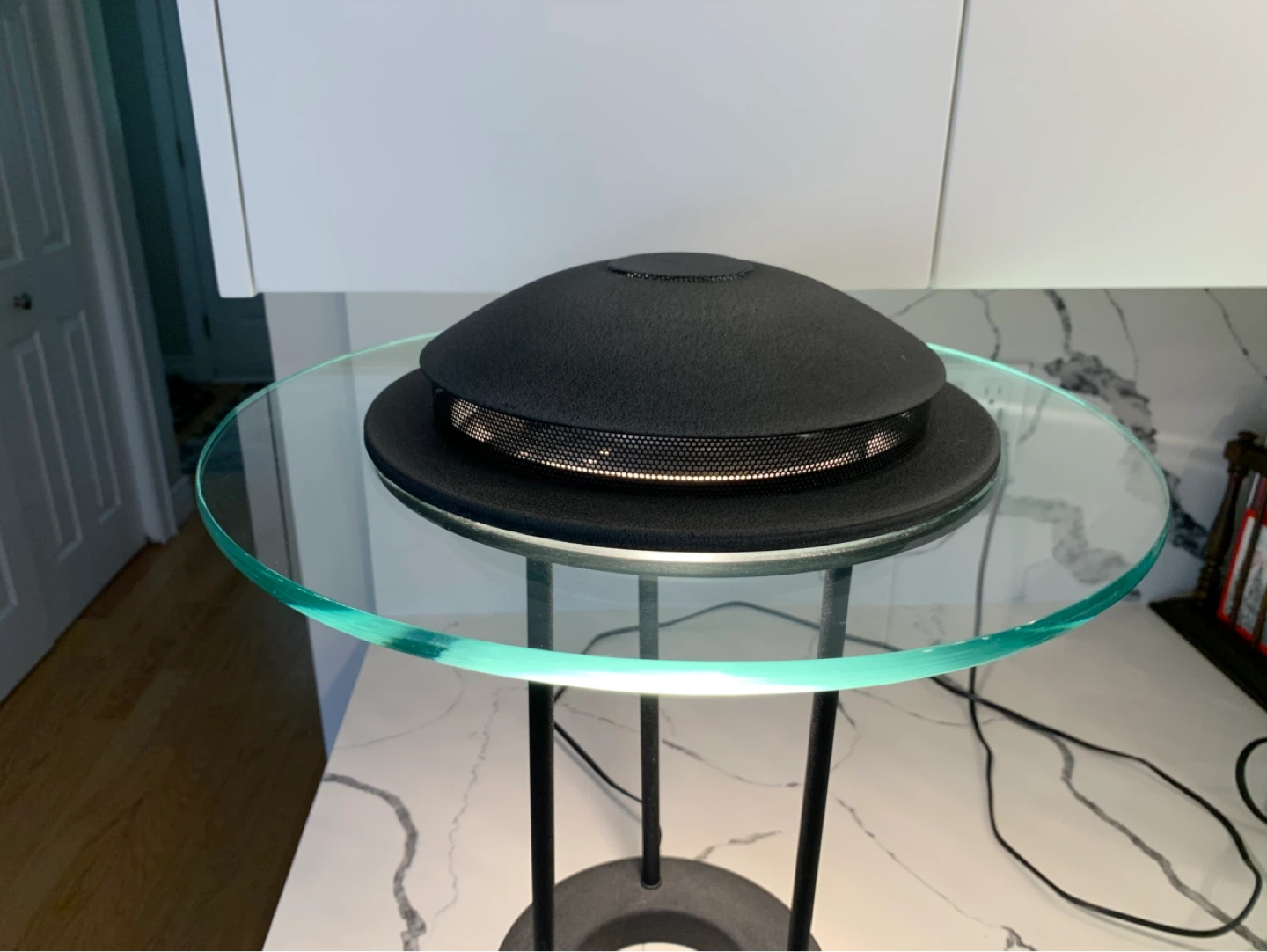 Robert Sonneman Saturn Lamp: 1980s Postmodern UFO Desk Light - photo 3