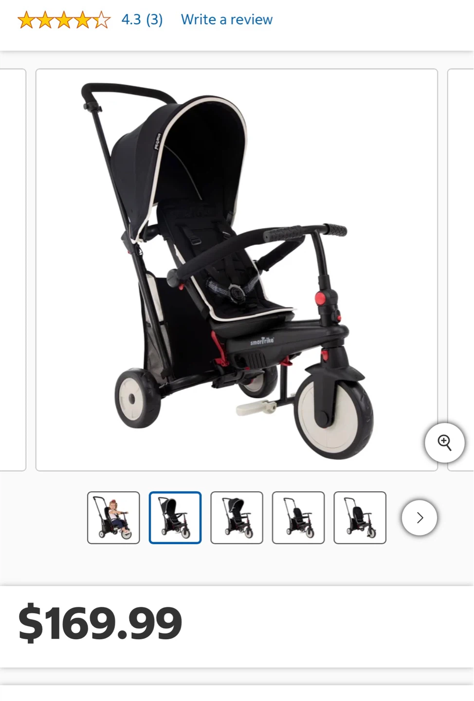 Smartrike 4-in-1 Stroller Trike