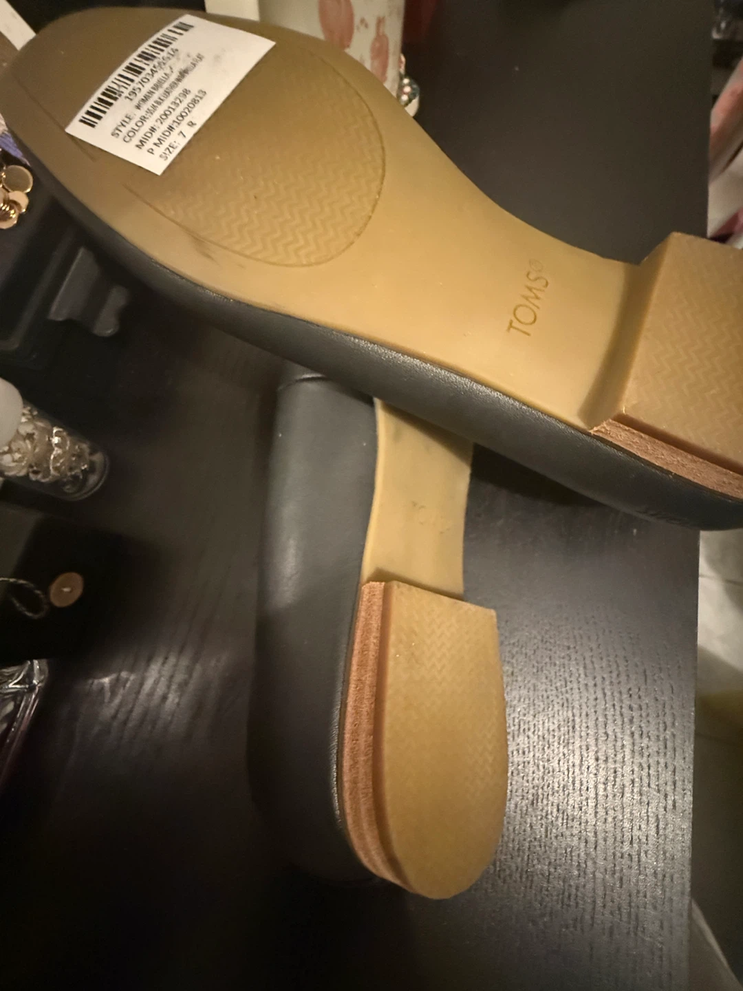 TOMS Women's Black Ballet Flats - photo 2