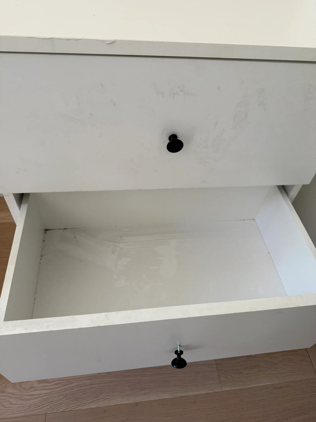 White 3-Drawer Dresser - photo 3