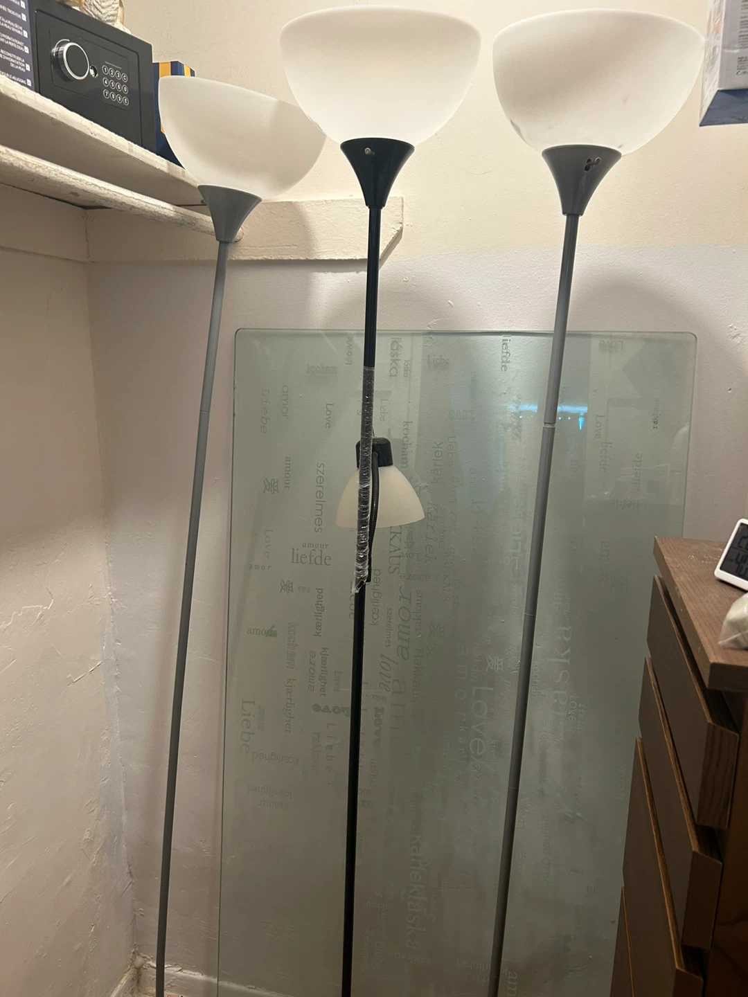 Floor Lamps (3) - White Shade
