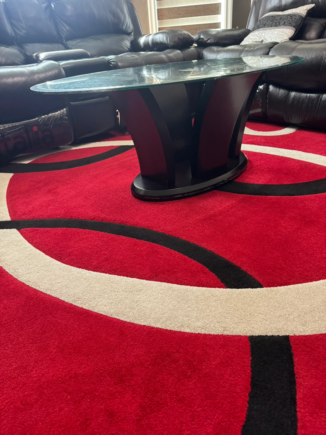 Glass Top Coffee Table