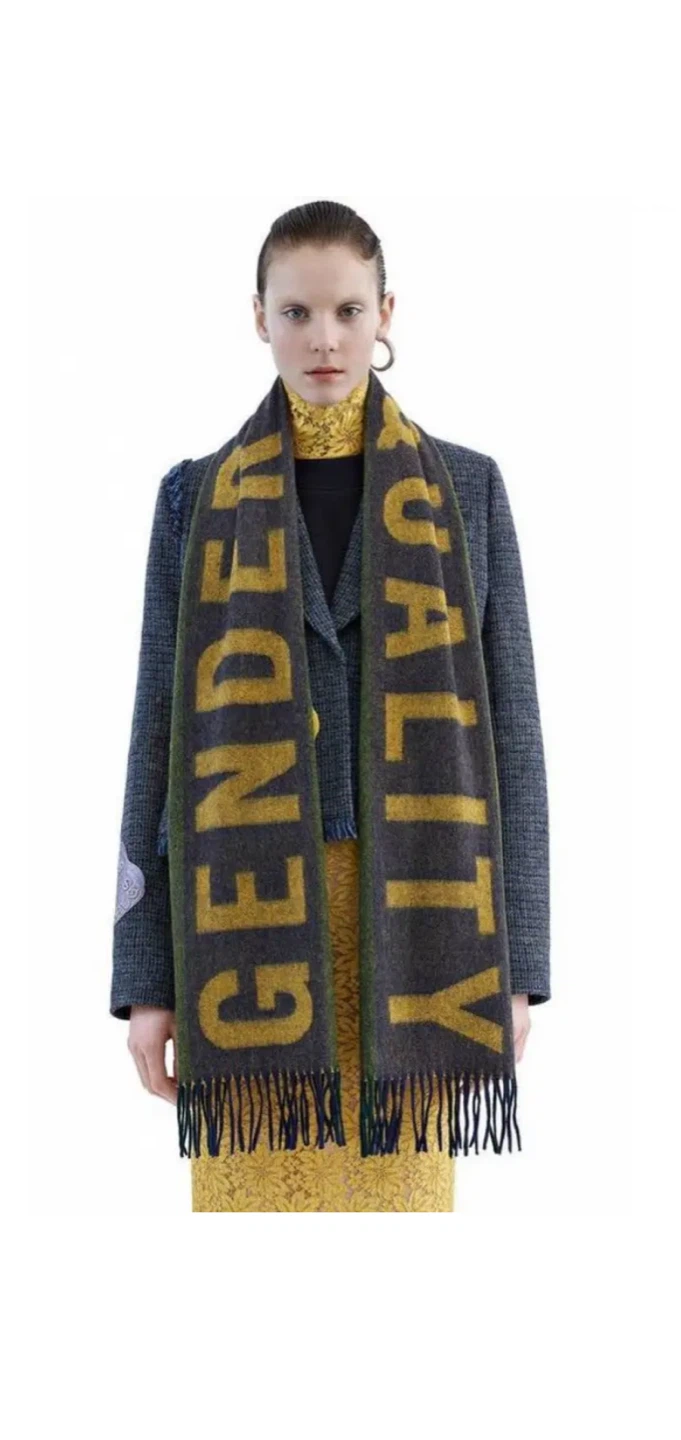 ❤️Acne Studios Gender Equality Scarf
