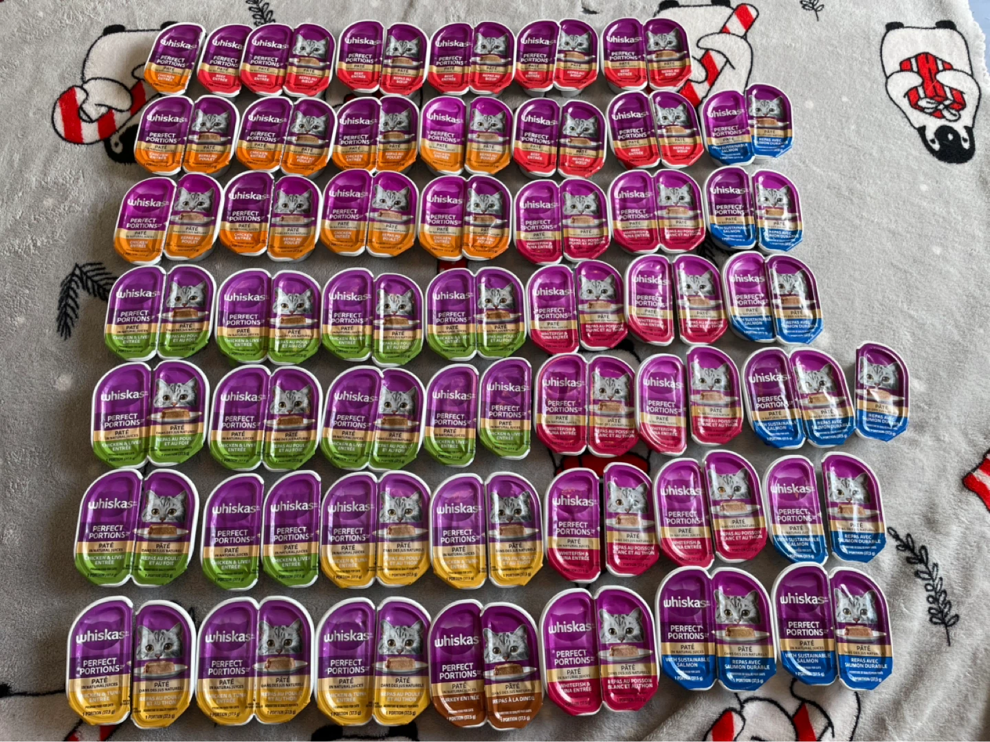 Huge Wet Cat Food Lot (97 Portions)