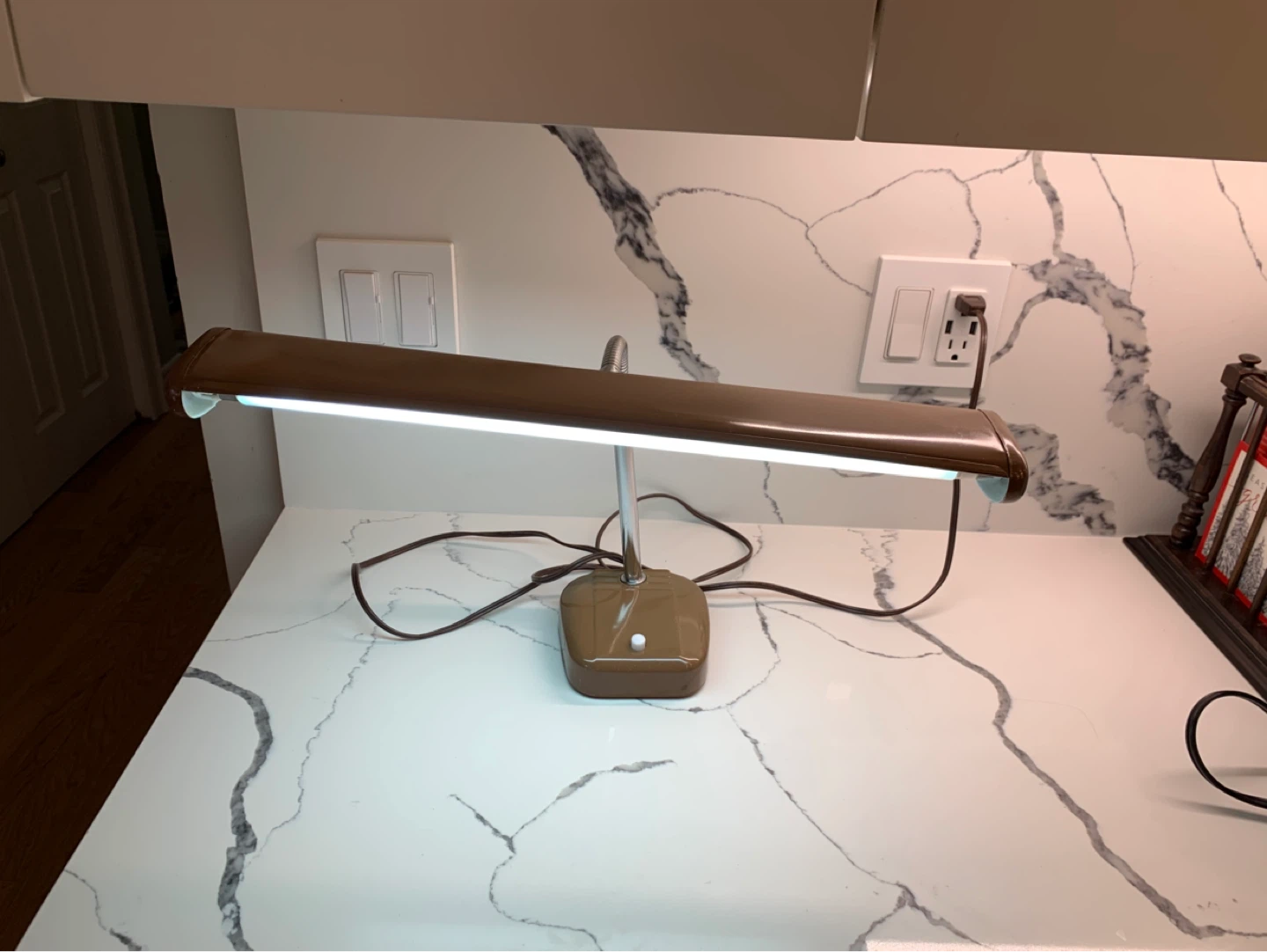 Vintage Gooseneck Midcentury Desk Lamp - photo 2