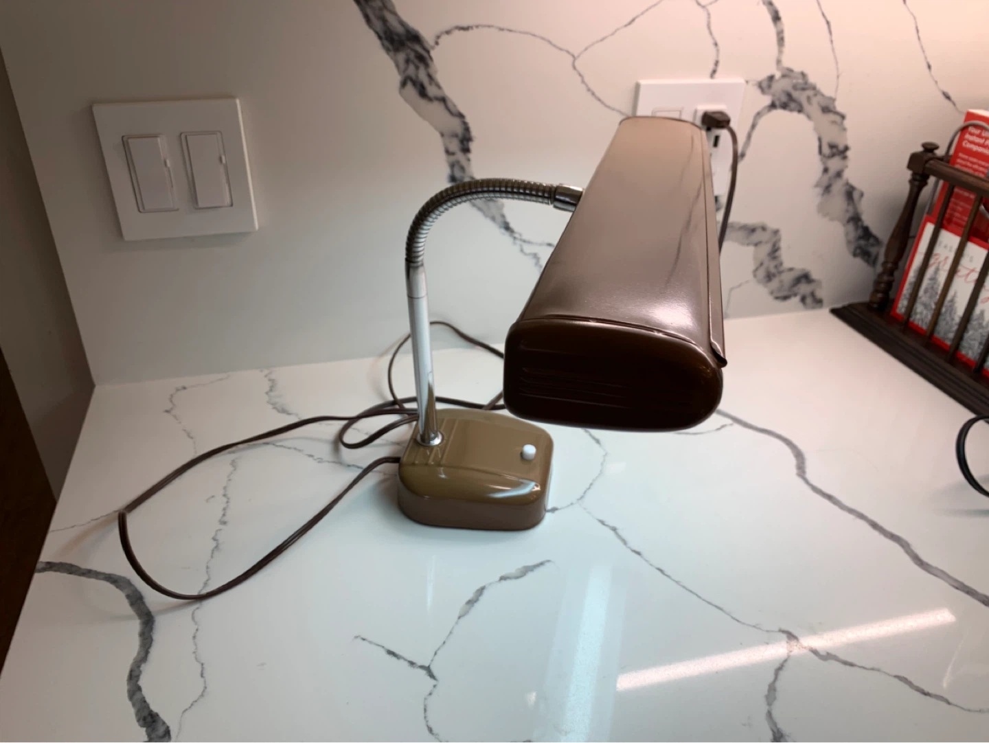 Vintage Gooseneck Midcentury Desk Lamp - photo 4