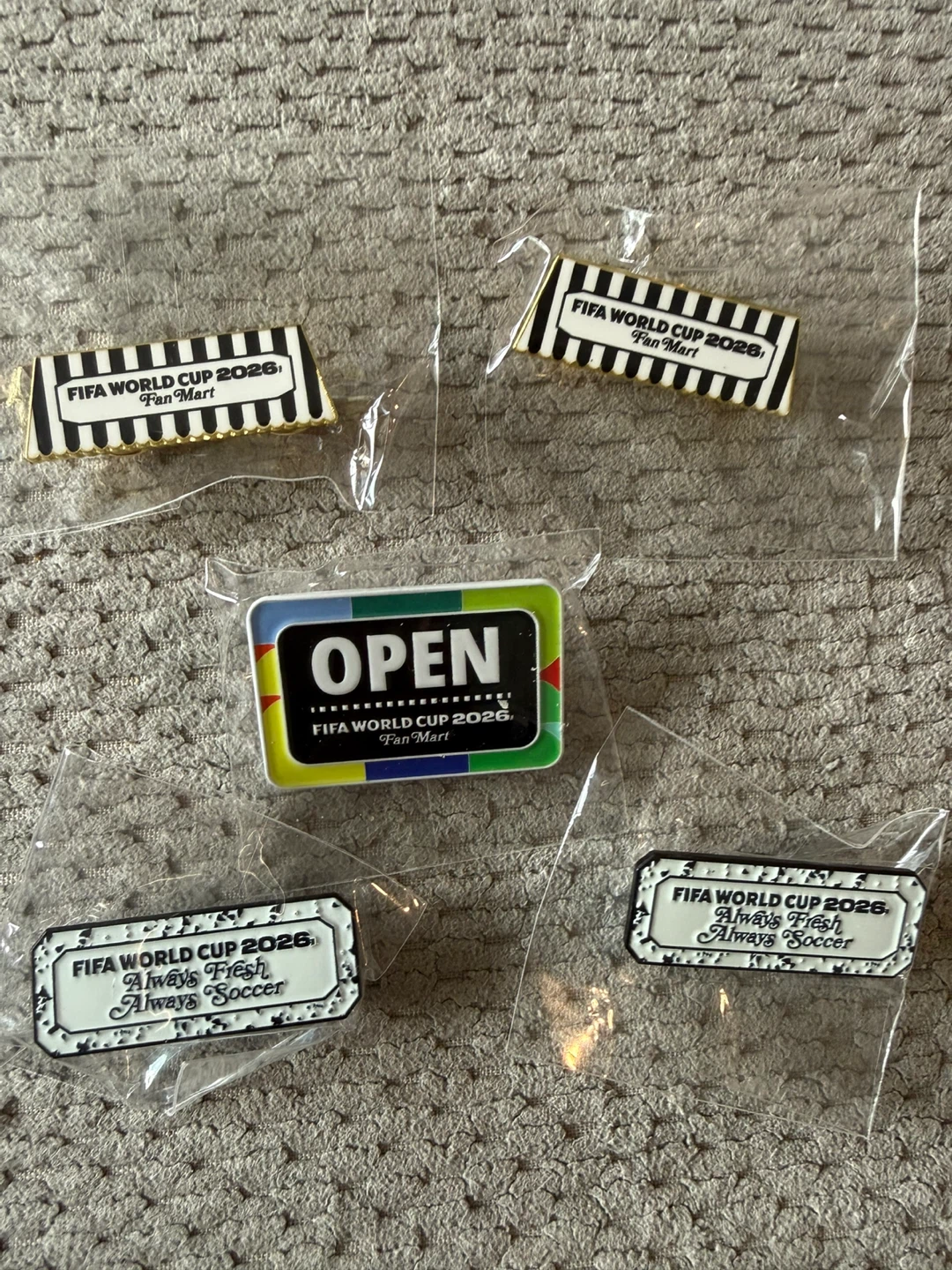FIFA World Cup 2026 Fan Mart Pins