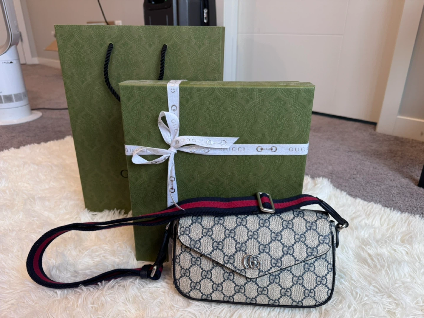 Gucci Ophidia Mini GG Supreme Crossbody Bag - photo 2