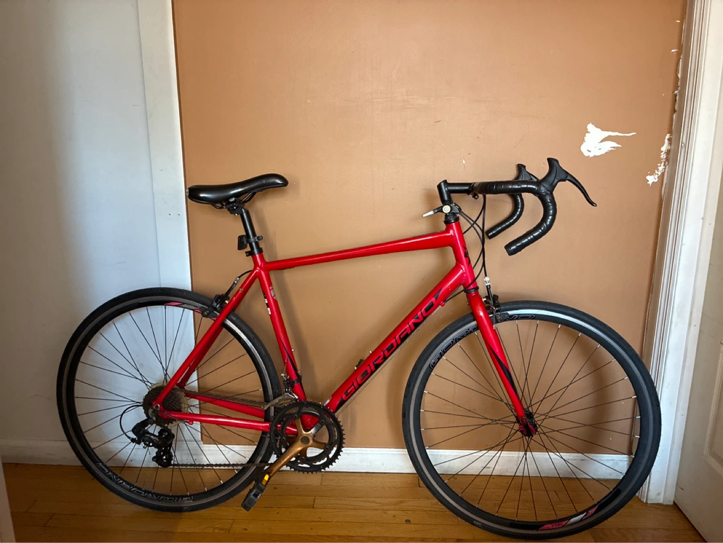 Red Giordano Road Bike