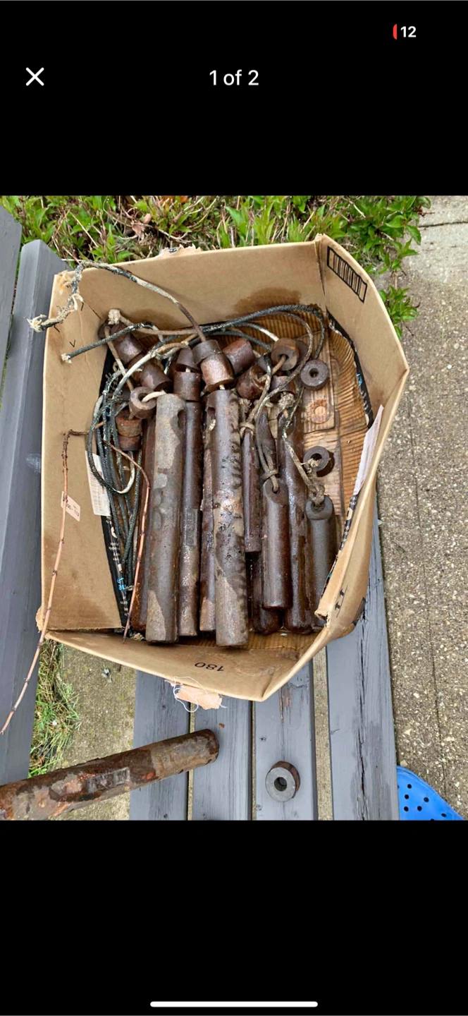 Cast Iron window weights - photo 3
