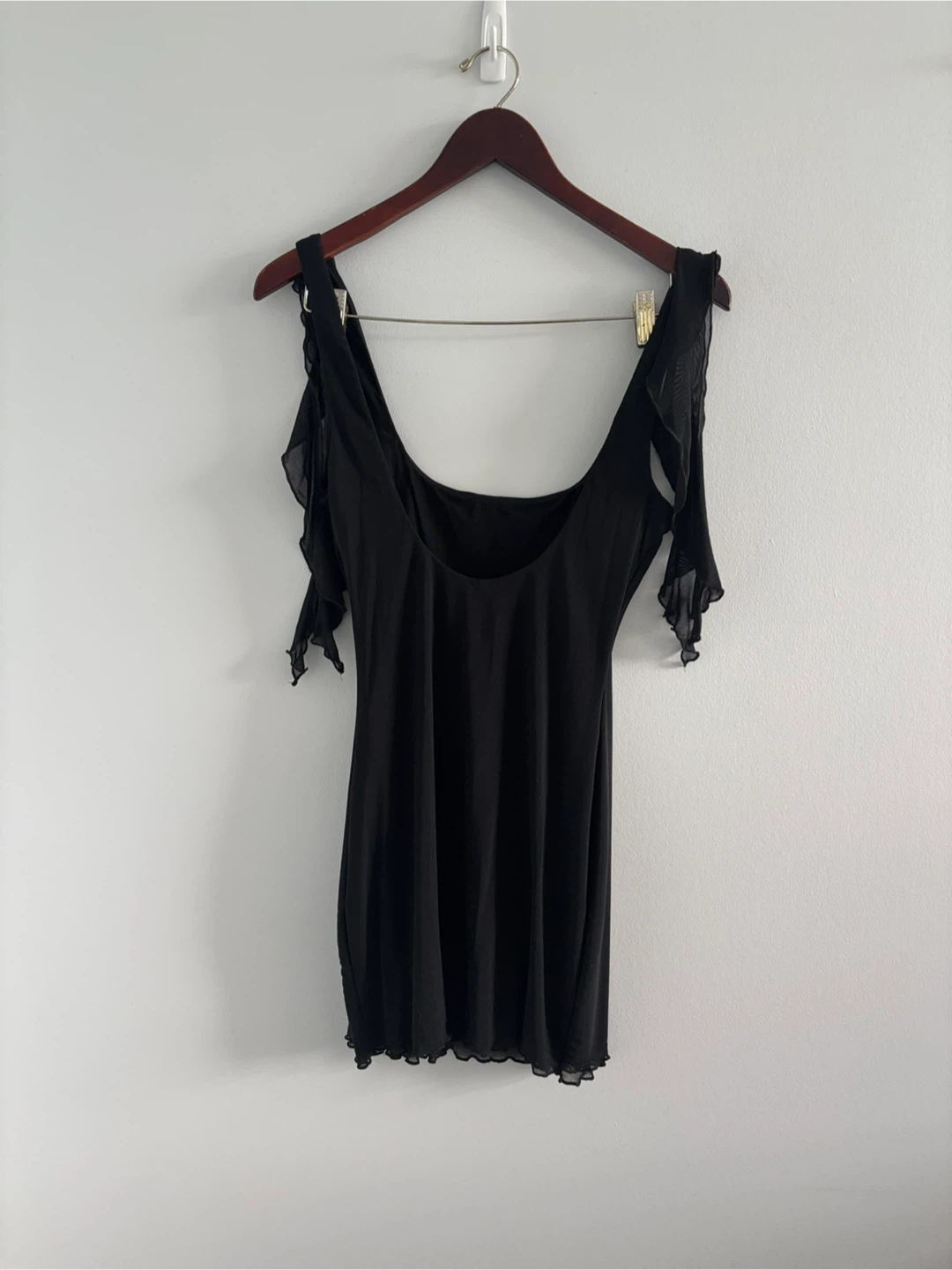 NWT White Fox | Tie Shoulder mini dress - S - photo 4