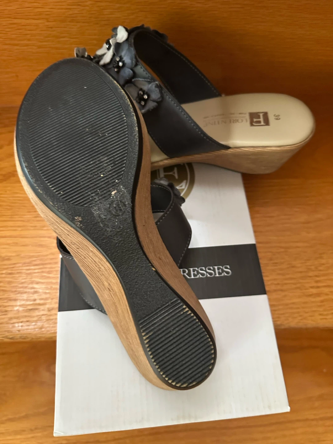 FLORENTINE Women's Wedge Sandals Size 40 - photo 5