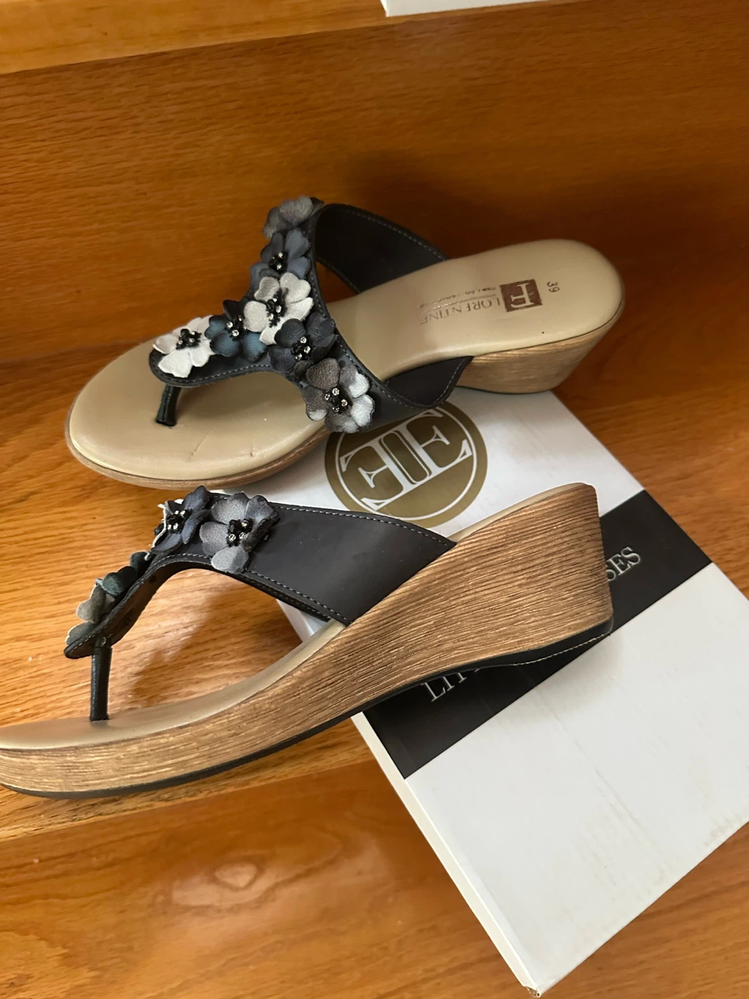 FLORENTINE Women's Wedge Sandals Size 40 - photo 3