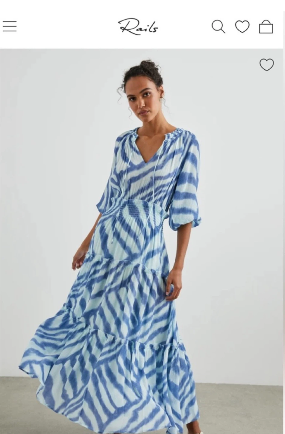 Rails dress