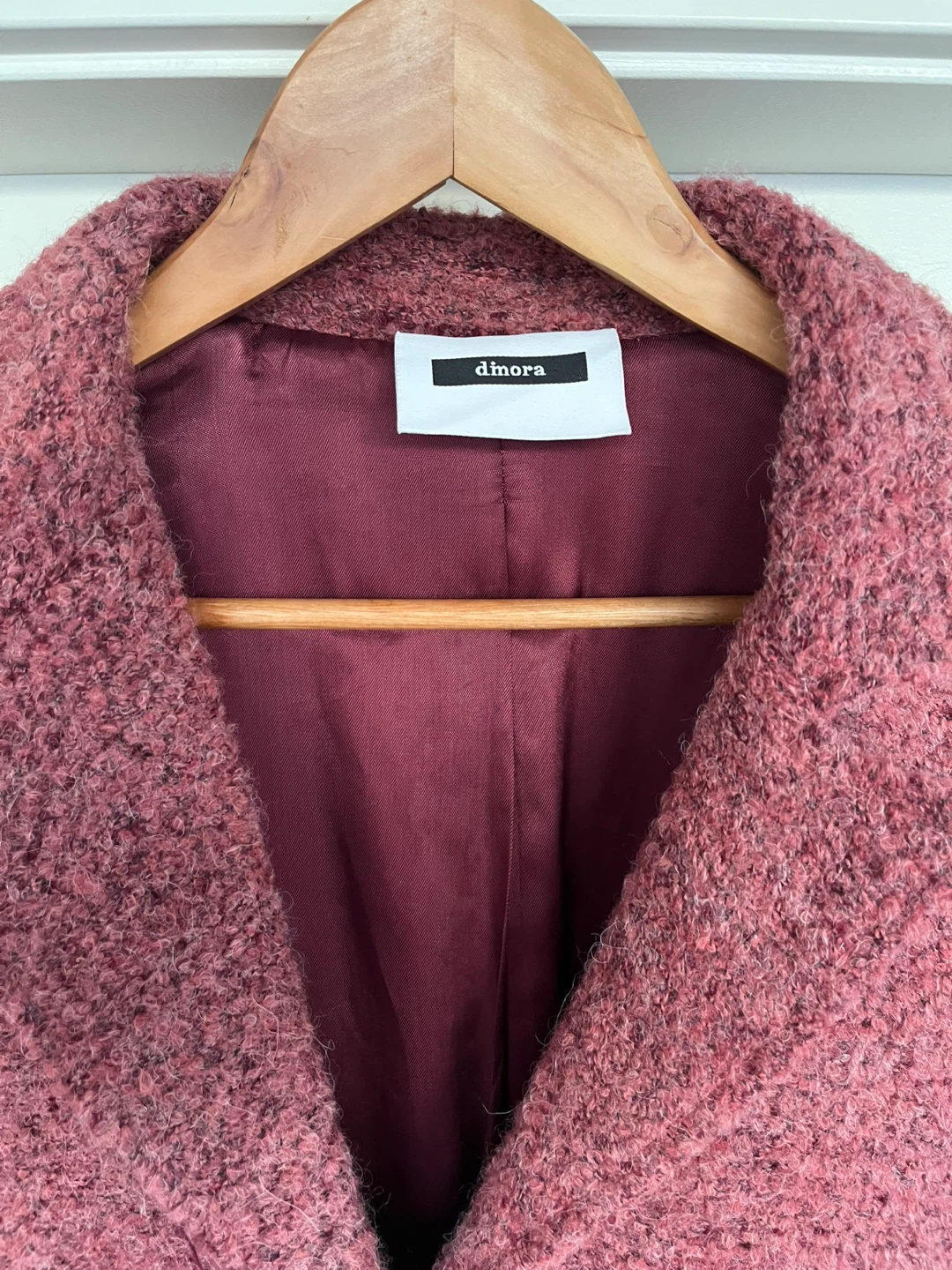 Dimora Textured Jacket with Faux Fur Trim - photo 3