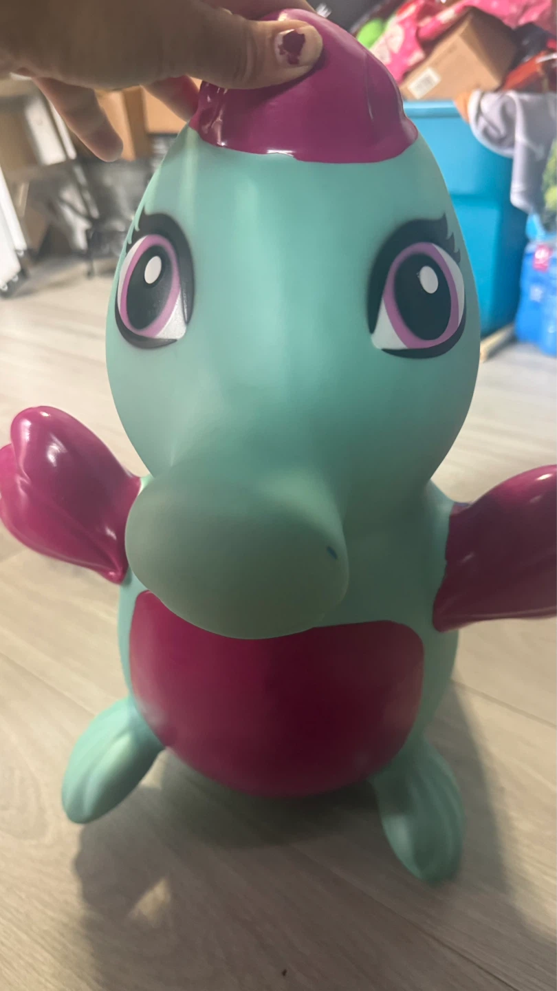 Mint Green and Pink Inflatable Bouncy Toy - photo 2