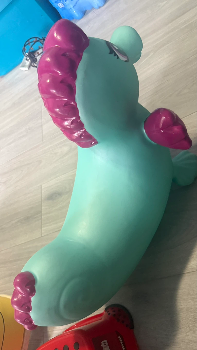 Mint Green and Pink Inflatable Bouncy Toy - photo 4