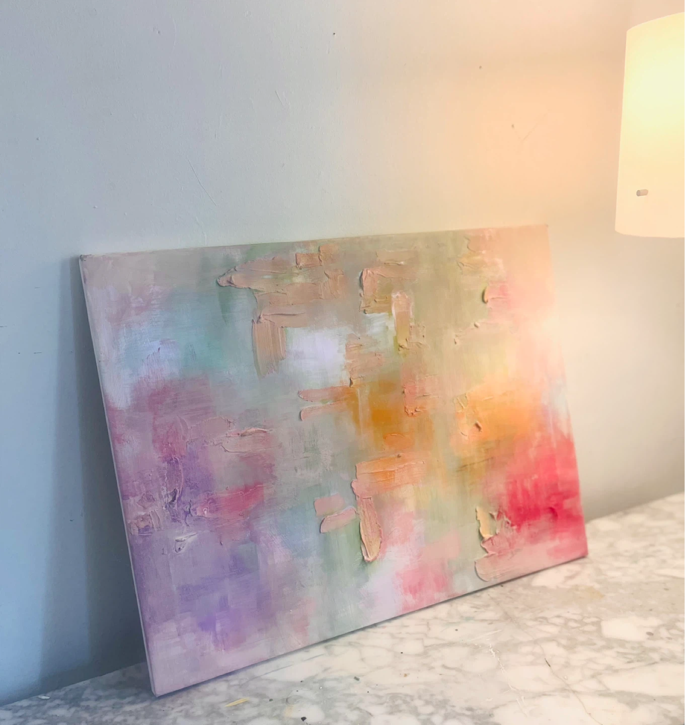Abstract Pastel Painting - 20x 28”