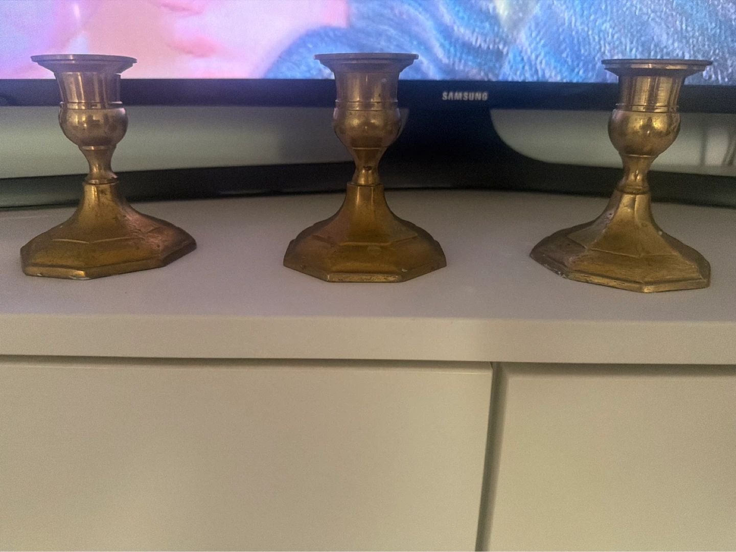 Set of 3 candle stick holders - photo 2