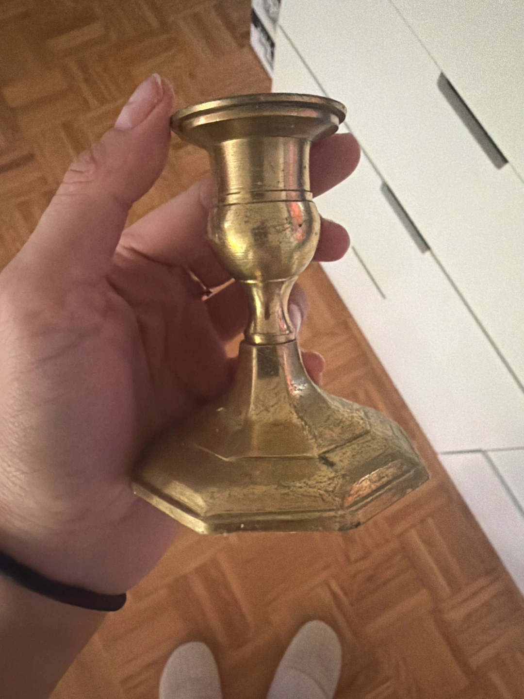 Set of 3 candle stick holders - photo 3