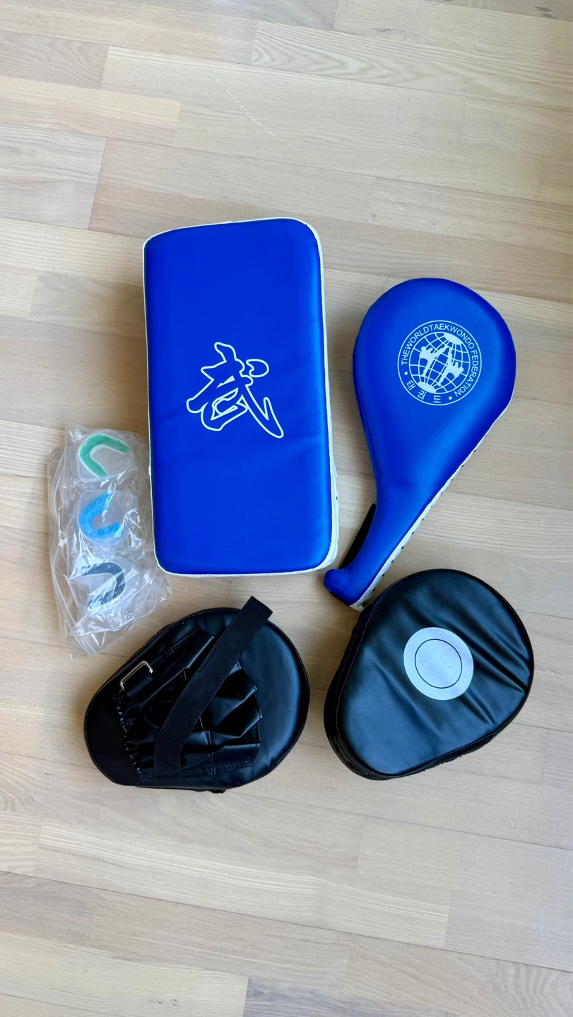 Youth set: combat training pads & NEW mouth guards
