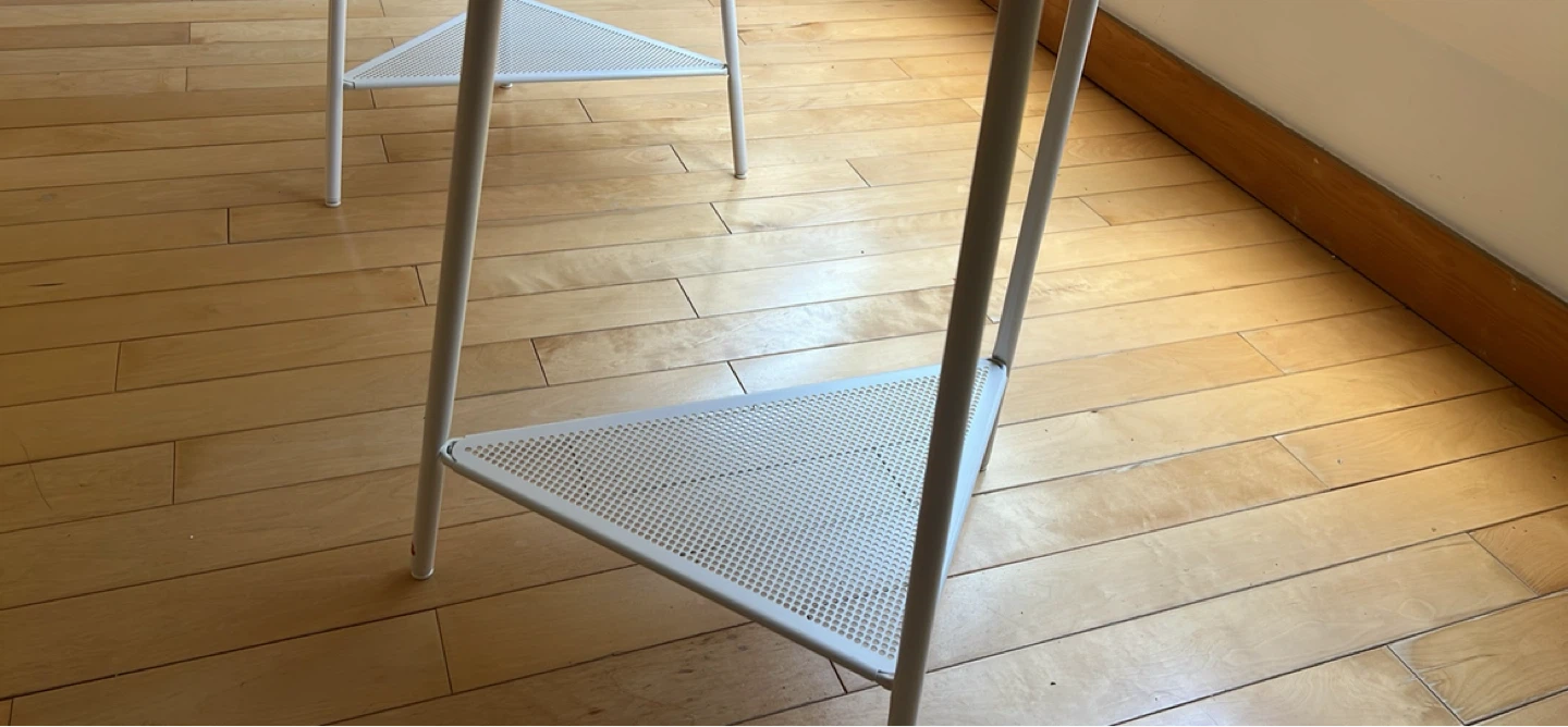 IKEA White metal desk - photo 5