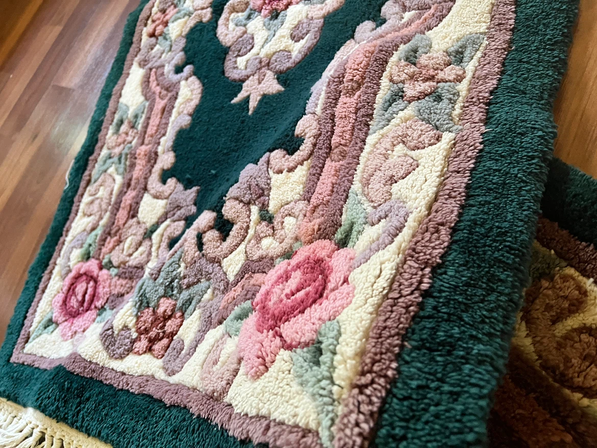 Set of 2 Decorative Accent Rugs - photo 3