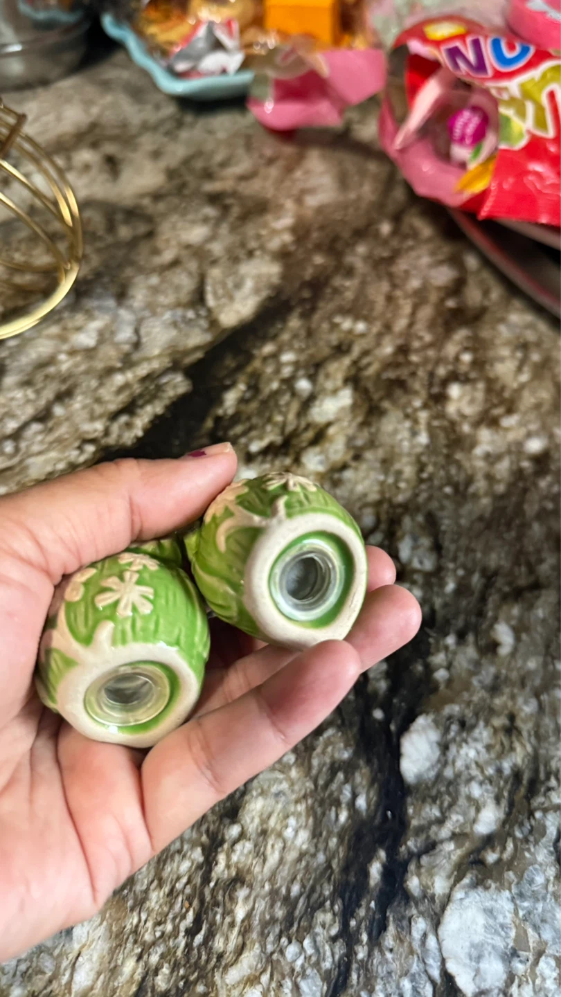 Green Owl Salt and Pepper Shakers - photo 3