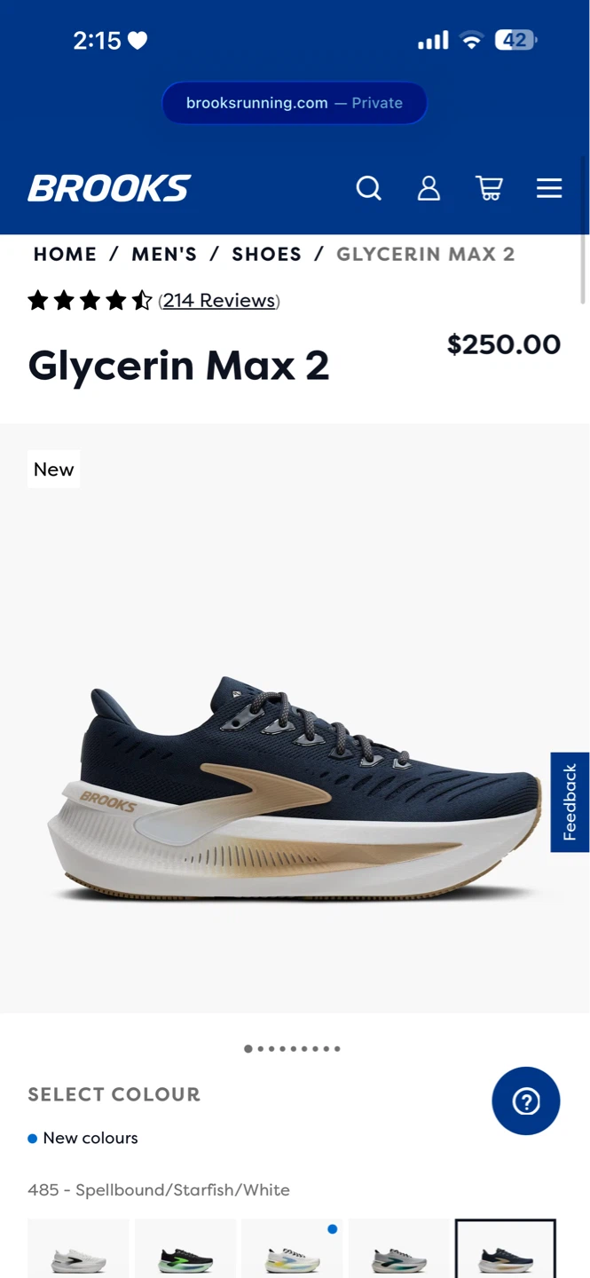 Brooks Glycerin Max 2 Men's Running Shoes - photo 5