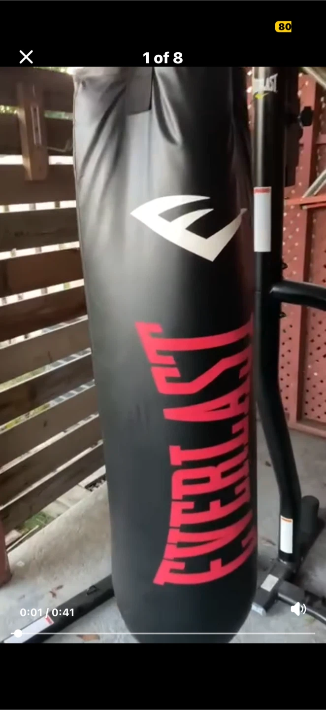 Everlast Punching Bag with Stand