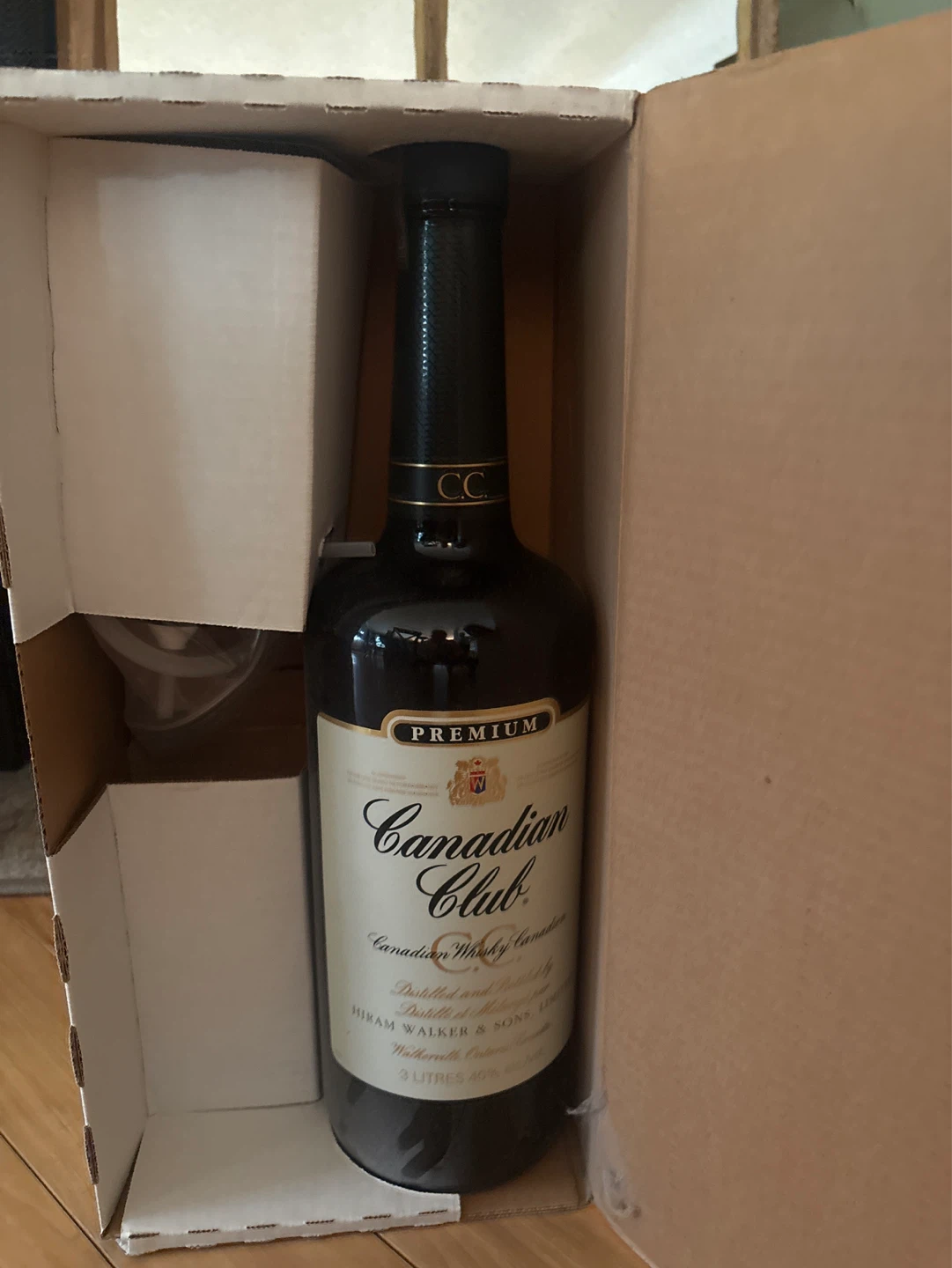 Canadian Club Premium Canadian Whisky 3 Litres