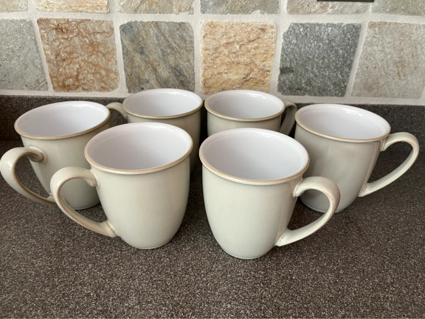 Set of six Denby mugs - photo 2