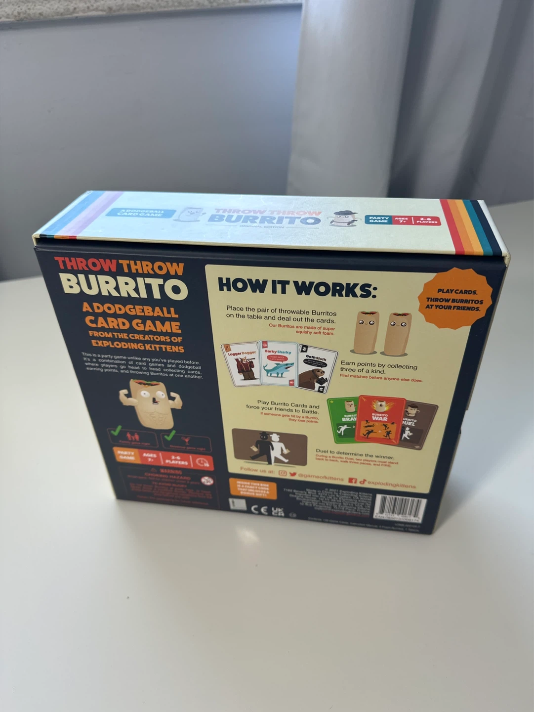Throw Throw Burrito Card Game - photo 3