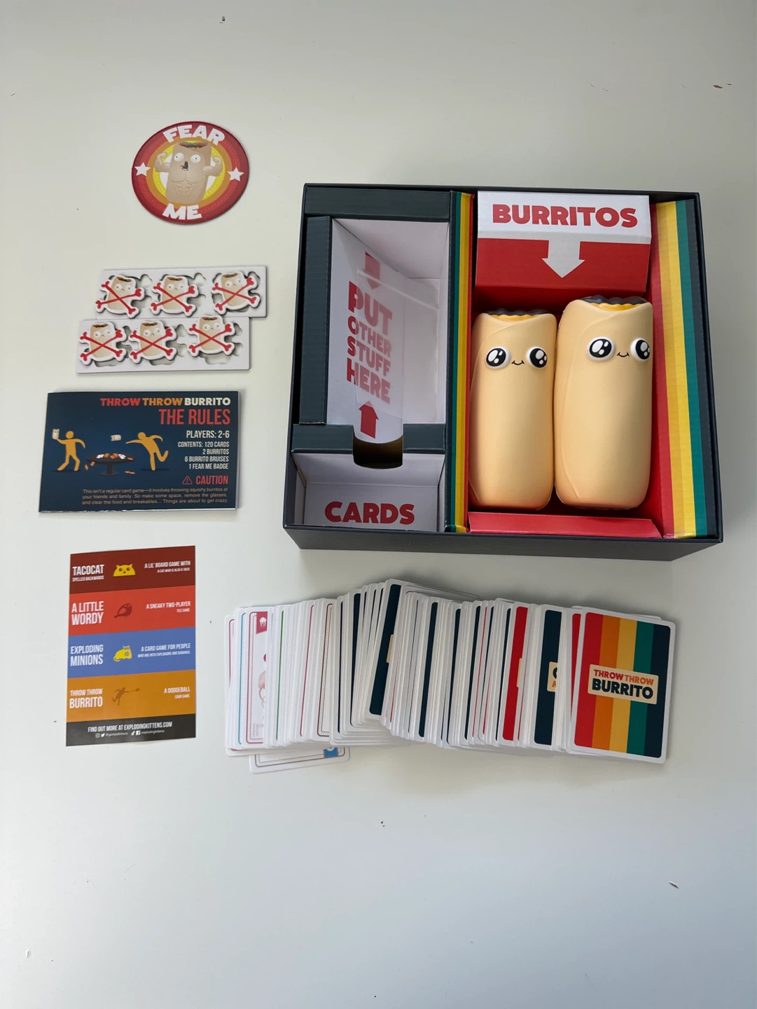 Throw Throw Burrito Card Game - photo 4